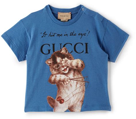 gucci blue t shirt|baby blue gucci shirt.